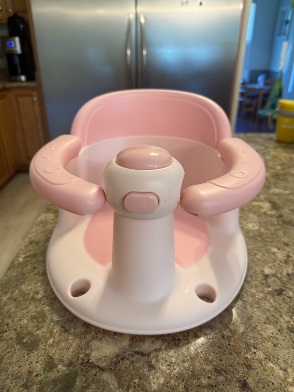 Pink Baby Bath Support Seat